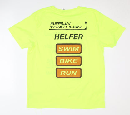 Roly Unisex Yellow XL Triathlon T-Shirt
