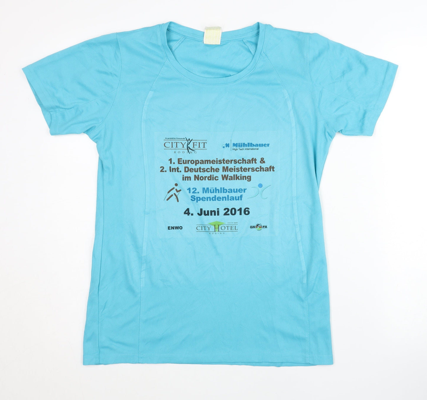 JHK Women's Blue XL Active T-Shirt