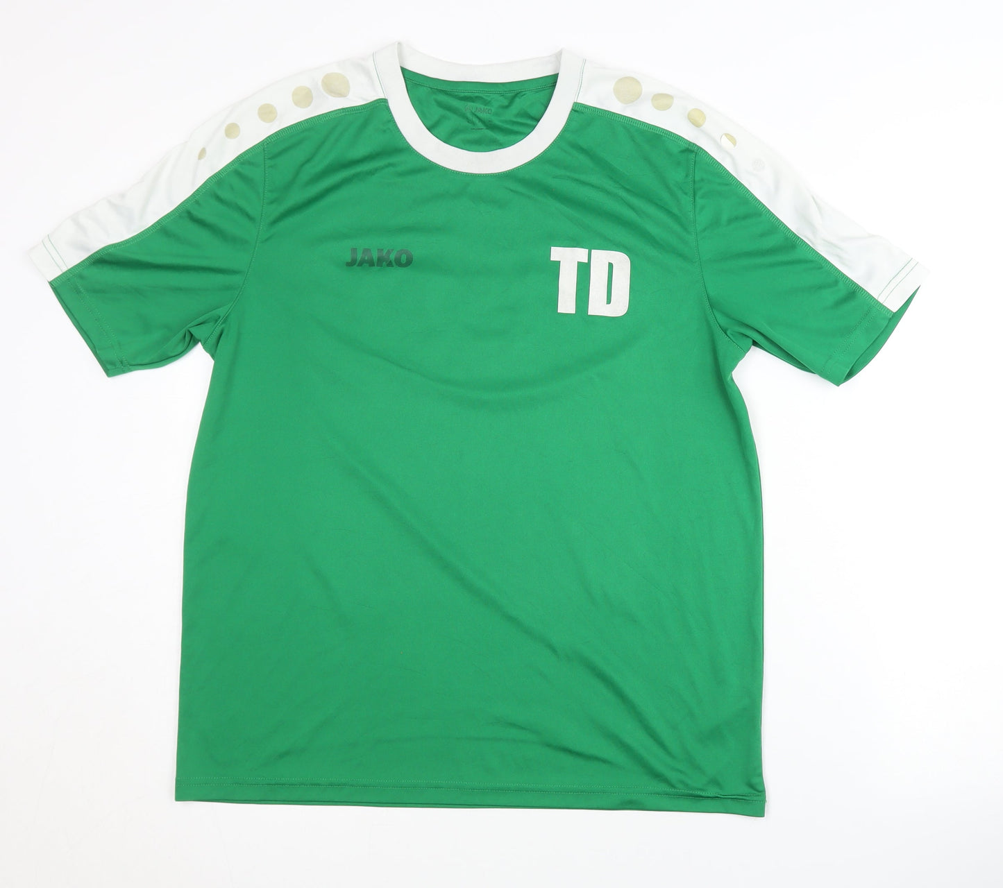 Jako Men's Green Football Jersey T-Shirt L