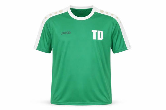 Mens UK Size L JAKO Green Football T-Shirt
