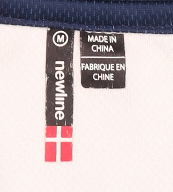 Newline Men's Blue Running T-Shirt, Medium, Breathable