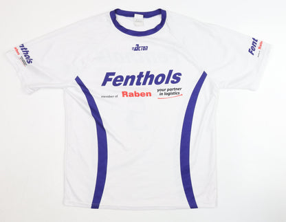 Acton Men's White L Jersey T-Shirt Fenthols