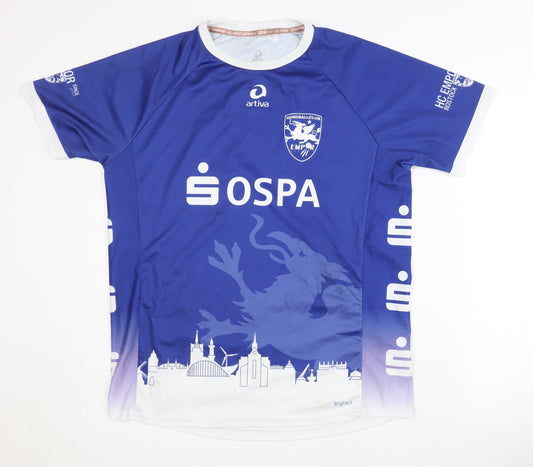 Artiva Unisex Adults Blue XL Jersey T-Shirt