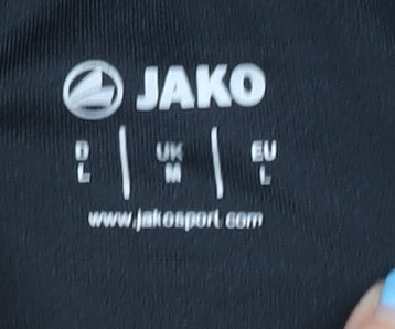 Jako Men's Black Polo Shirt M