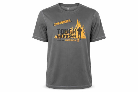 Merrell Men's Grey L T-Shirt, Graphic Print, Sportswear