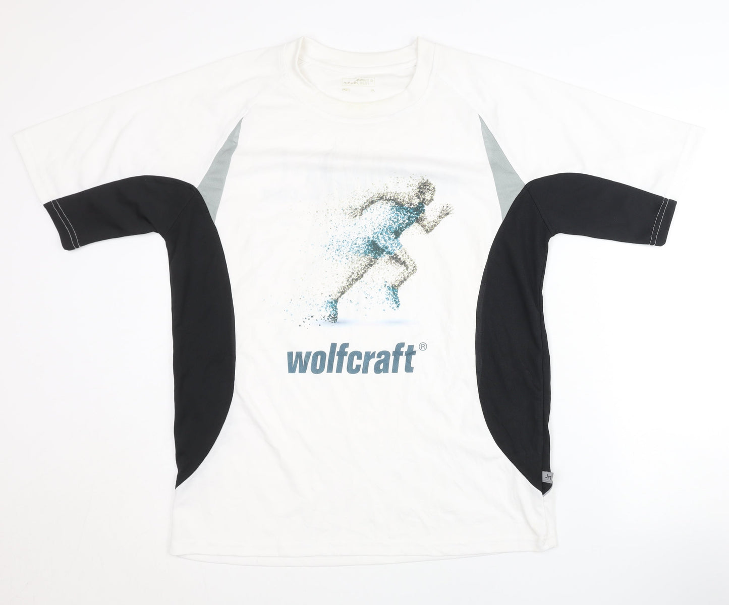 James & Nicholson Men's XL Running T-Shirt White