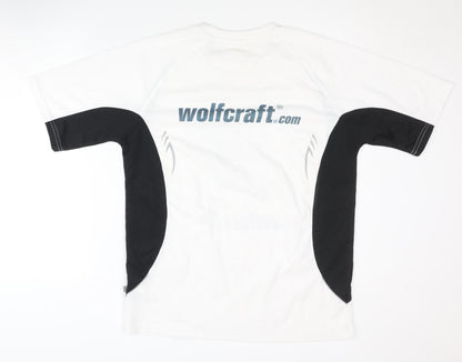 James & Nicholson Men's XL Running T-Shirt White