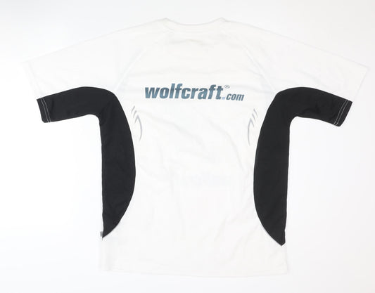 James & Nicholson Men's XL Running T-Shirt White