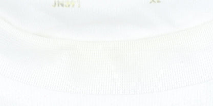 James & Nicholson Men's XL Running T-Shirt White