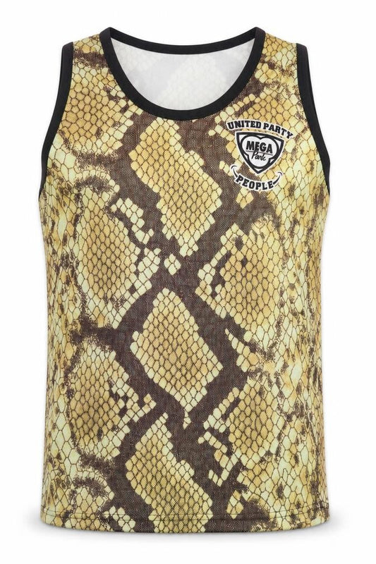 Mens UK Size L MEGA Park Multicoloured  Tank