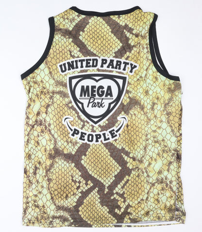 MEGA Park Men's Multicoloured Tank Jersey L