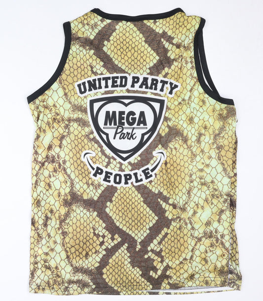 MEGA Park Men's Multicoloured Tank Jersey L