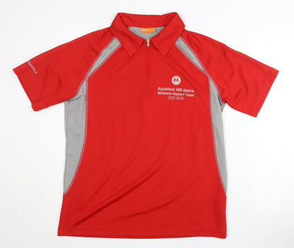 Kariban Red Polo XL Men's Activewear Top