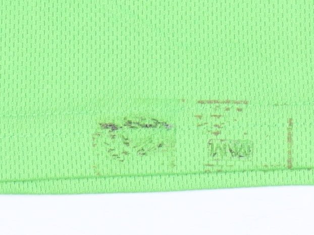 Fruit of the Loom Girls Green Short Sleeve Basic T-Shirt