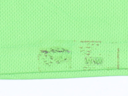 Fruit of the Loom Girls Green Short Sleeve Basic T-Shirt