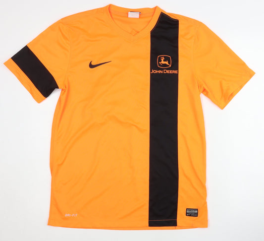 Nike Men's Orange Football Jersey M