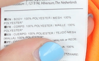 Nike Men's Orange Football Jersey M