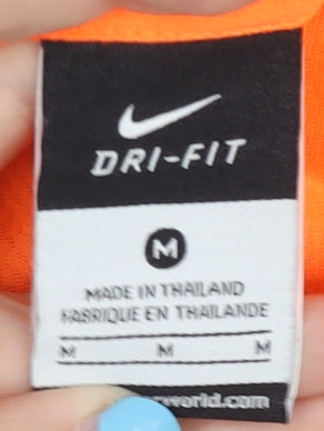 Nike Men's Orange Football Jersey M