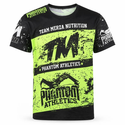 Front view of Phantom Athletics Men's Black L T-Shirt
