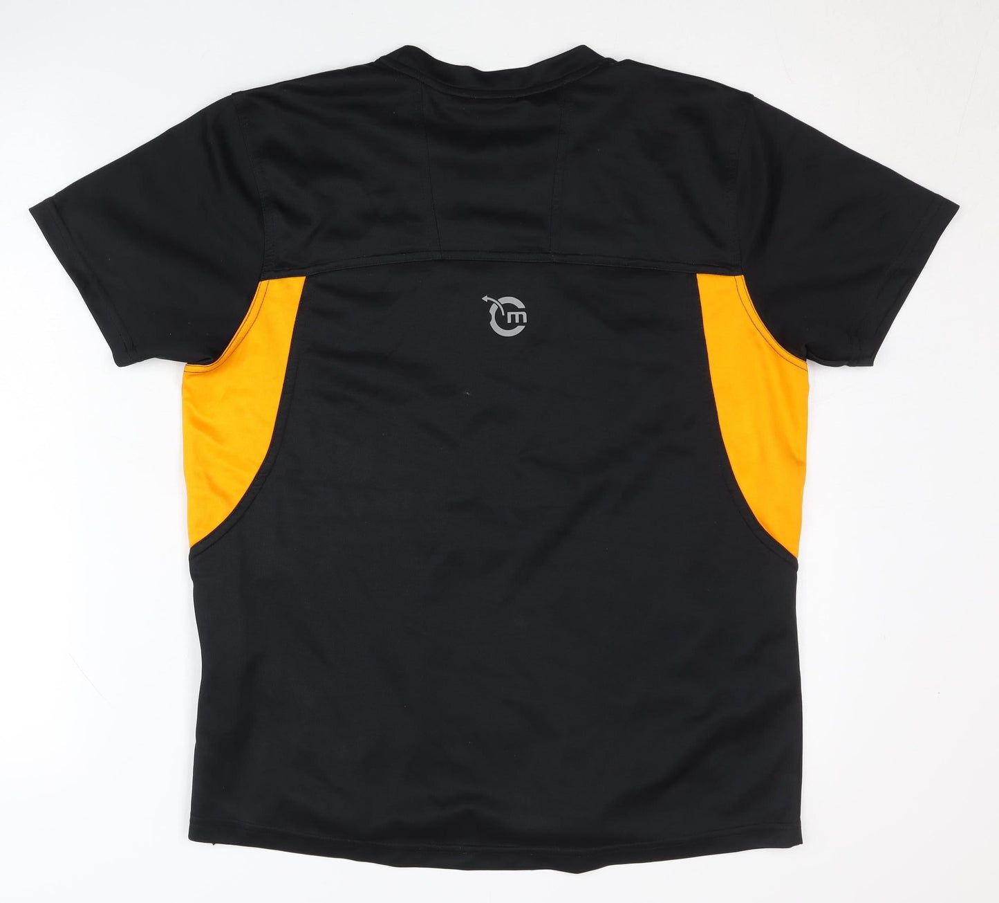 Movement Session Men's Black T-Shirt - Gym Fit, Size M