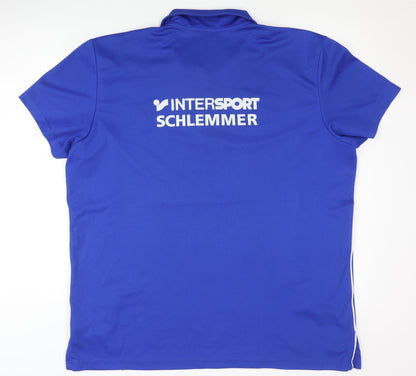 Adidas Men's Blue XL Polo Football Jersey