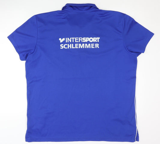 Adidas Men's Blue XL Polo Football Jersey