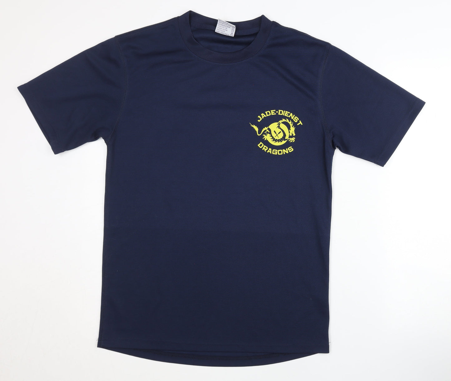 Tee Jays Men's Blue Medium Basic T-Shirt