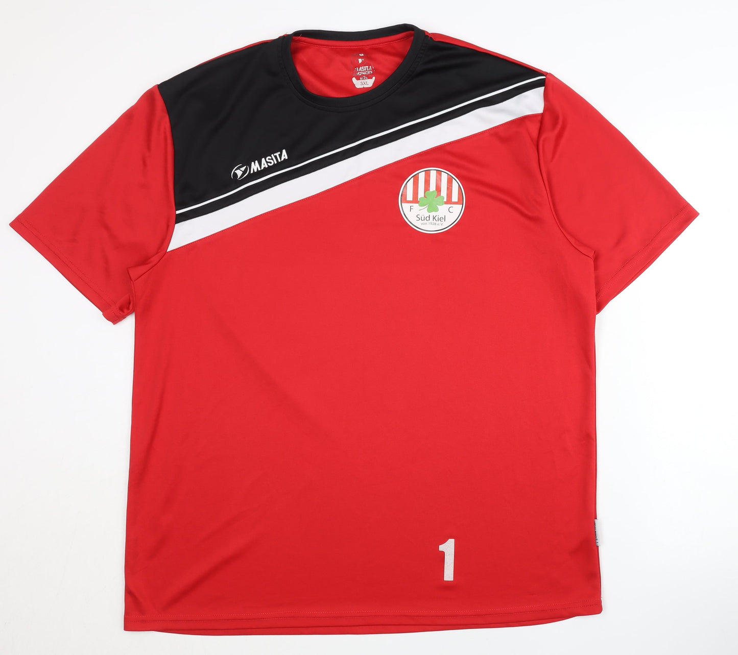 Masita Men's Red 3XL Football Jersey T-Shirt