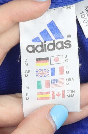 Adidas Men's Blue Running Tank, Size M