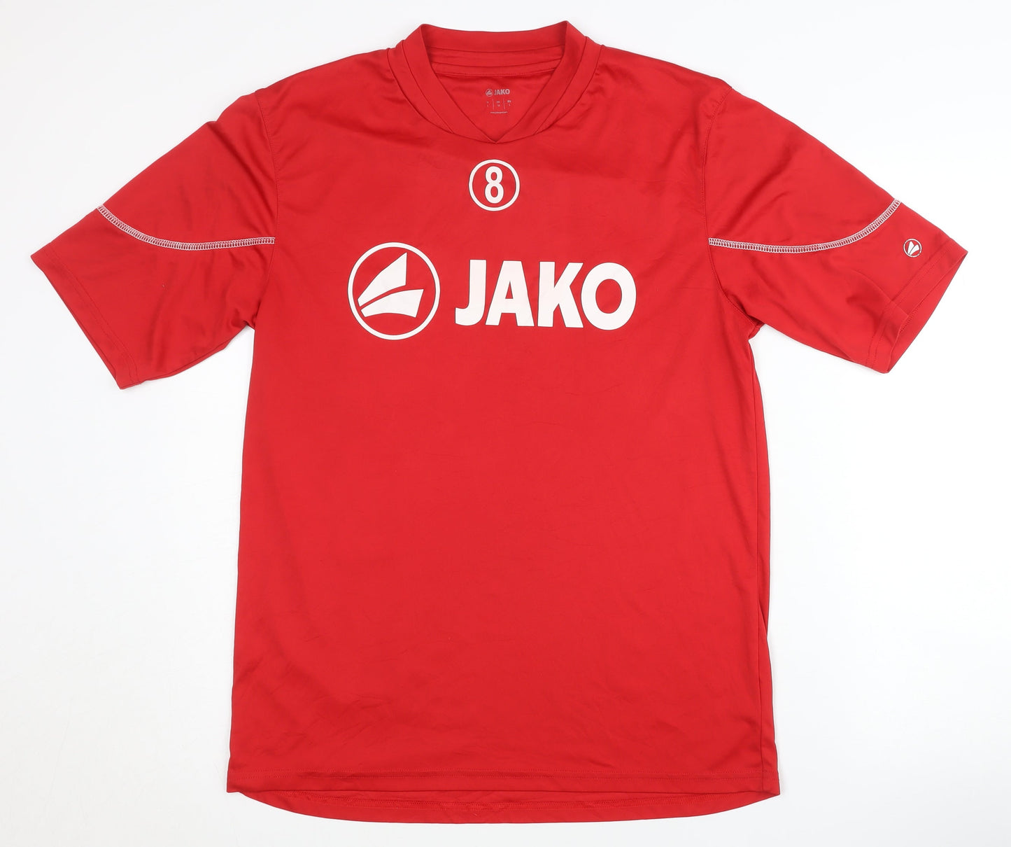 JAKO Men's Red Jersey T-Shirt, Size L