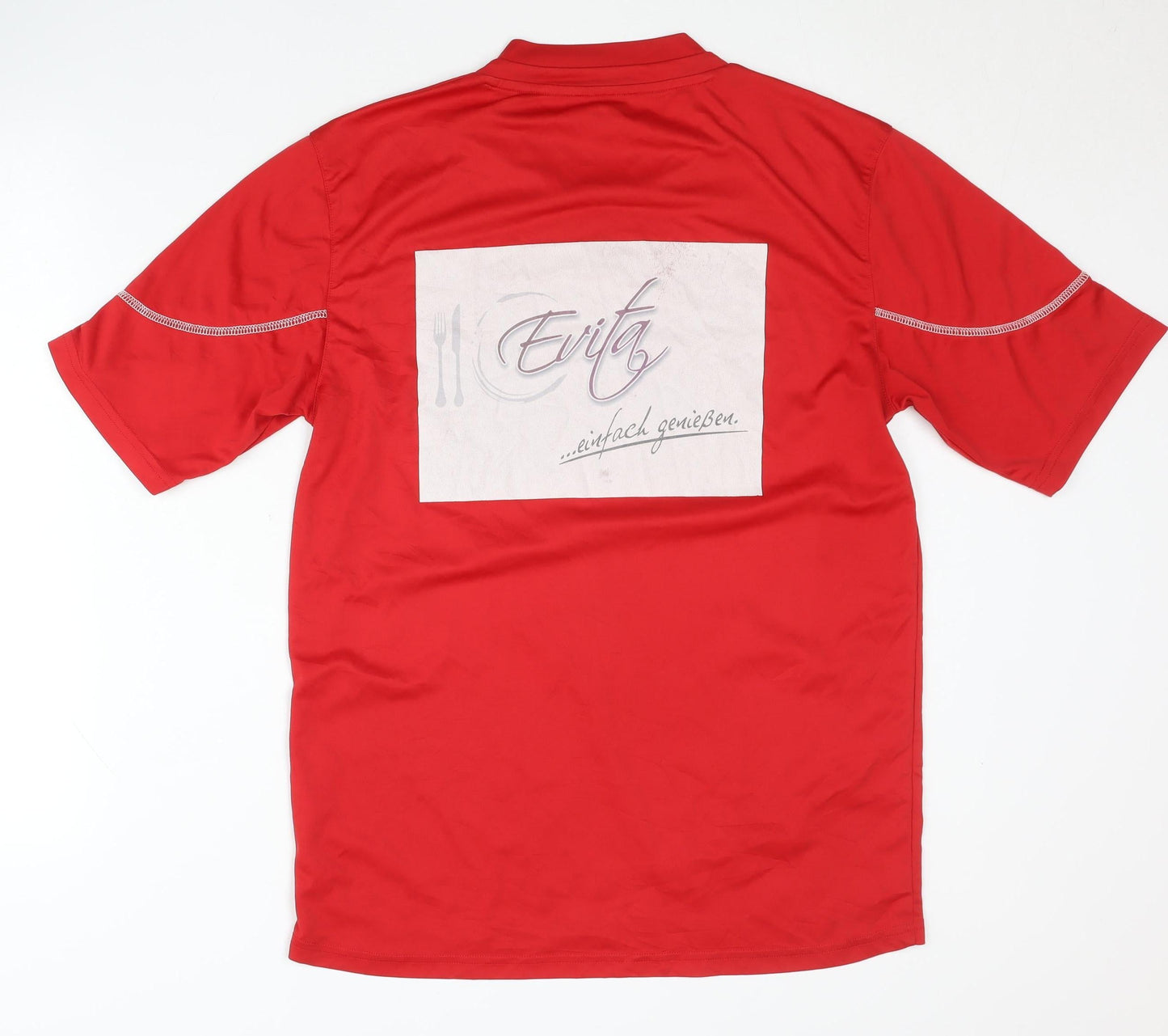 JAKO Men's Red Jersey T-Shirt, Size L