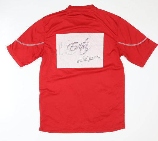 JAKO Men's Red Jersey T-Shirt, Size L