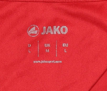 JAKO Men's Red Jersey T-Shirt, Size L