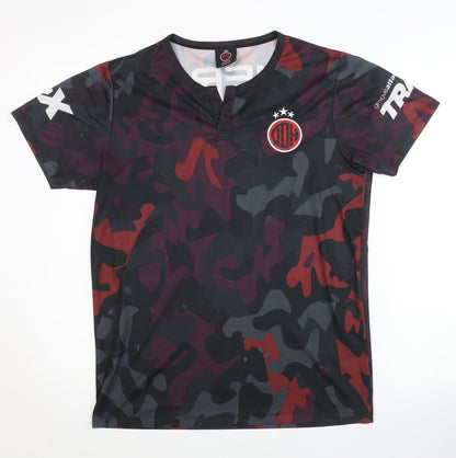 Unisex Multicoloured Camouflage Football Top - One Size