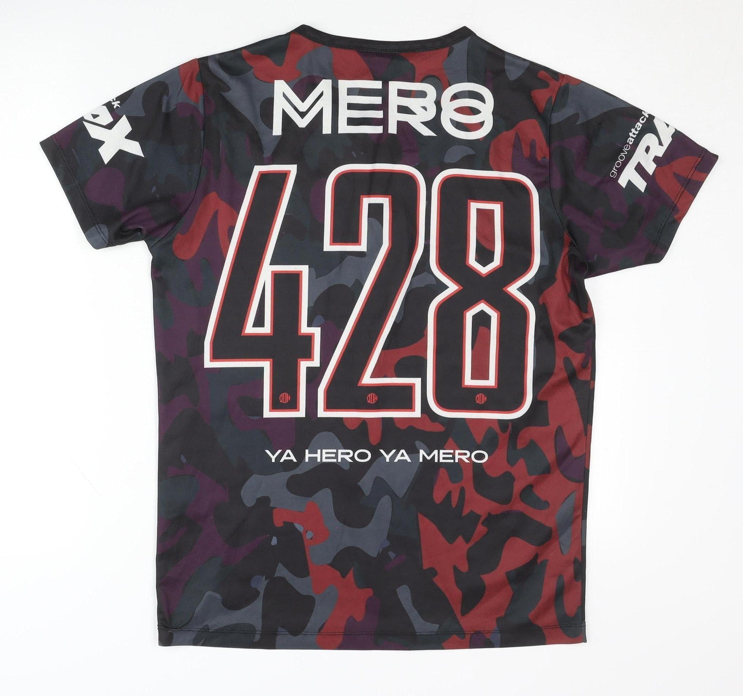 Unisex Multicoloured Camouflage Football Top - One Size