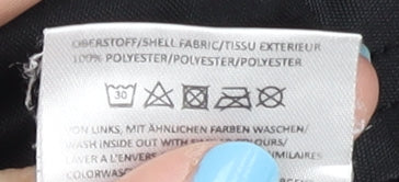 Erima Men's Black Graphic Print Jersey T-Shirt, Size S