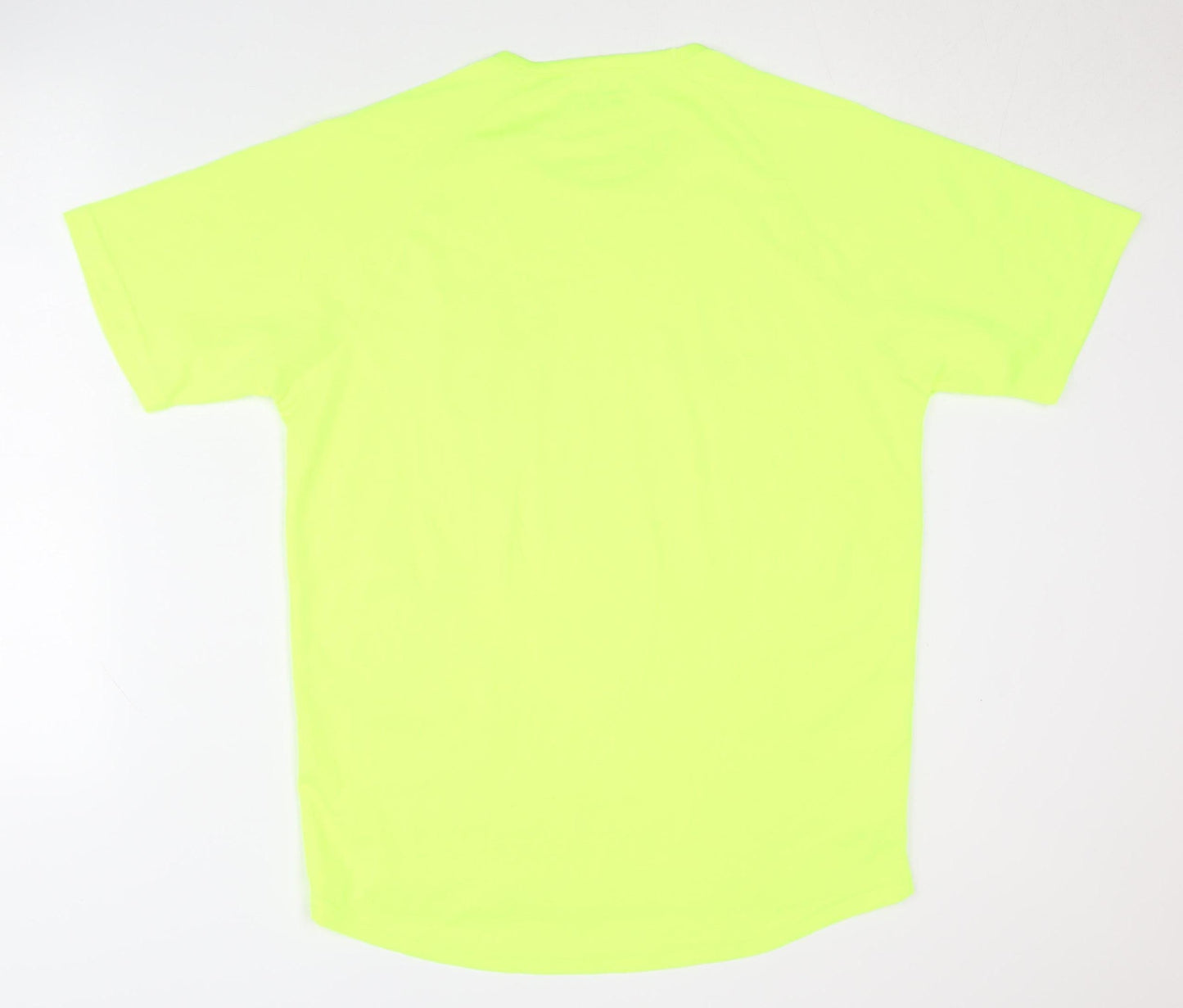 Adidas Men's Yellow T-Shirt L Basic Athletic