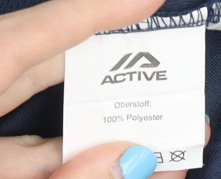 Active Men's Blue Tank Top M Sports Lightweight