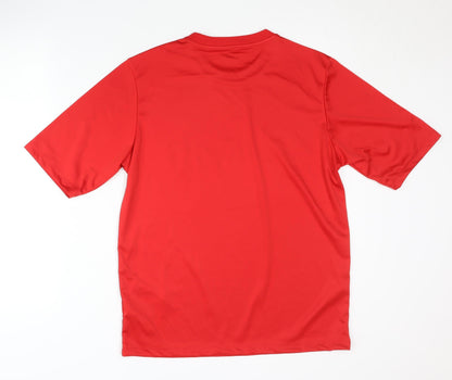 JAKO Men's Red Jersey T-Shirt, Size S