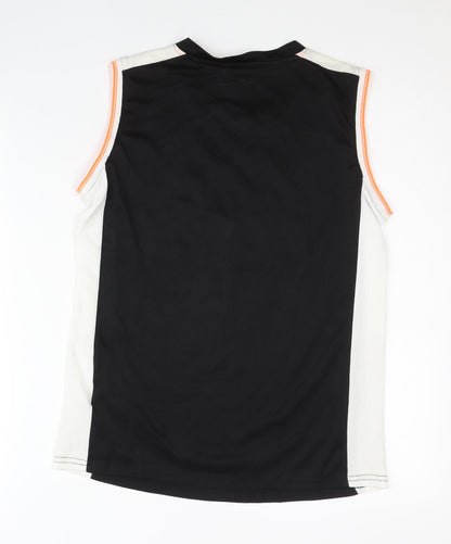 Chapter Young Boys Black Tank Top 12-14 Years Sleeveless Jersey