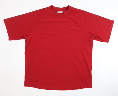 Rodeo Unisex Red T-Shirt Size 20 for Gym & Running