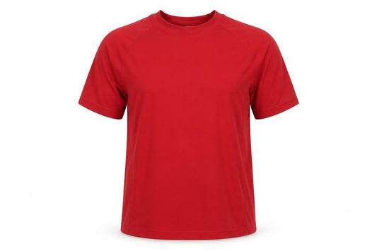 Rodeo Unisex Red T-Shirt Size 20 for Gym & Running