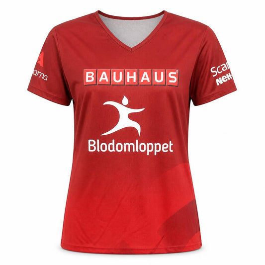 NEH.com Women's Red XL Running T-Shirt