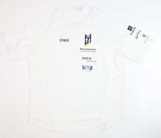 Proact Men's White 2XL Running T-Shirt