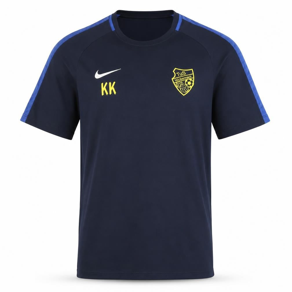 Nike Men's Blue Jersey T-Shirt Size L
