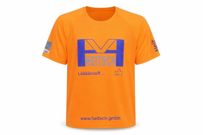 Front view of SOL'S Men's Orange T-Shirt L Activewear Jersey