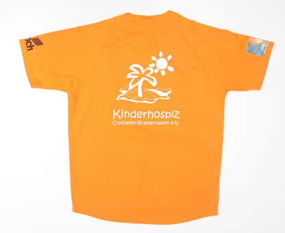 SOL'S Men's Orange T-Shirt L Activewear Jersey