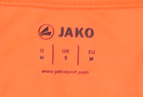 Jako Men's Orange Football T-Shirt, Size S