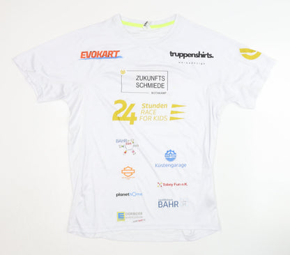 Roly Sport Unisex White Active T-Shirt M
