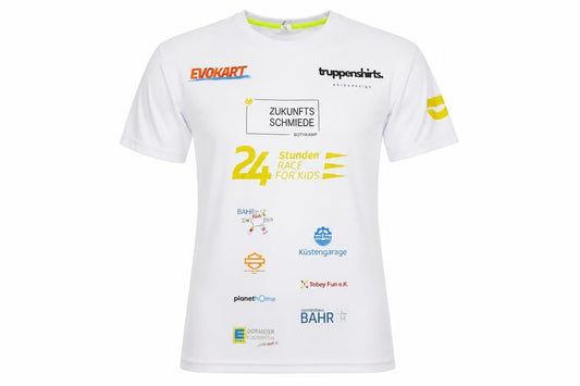 Roly Sport Unisex White Active T-Shirt M